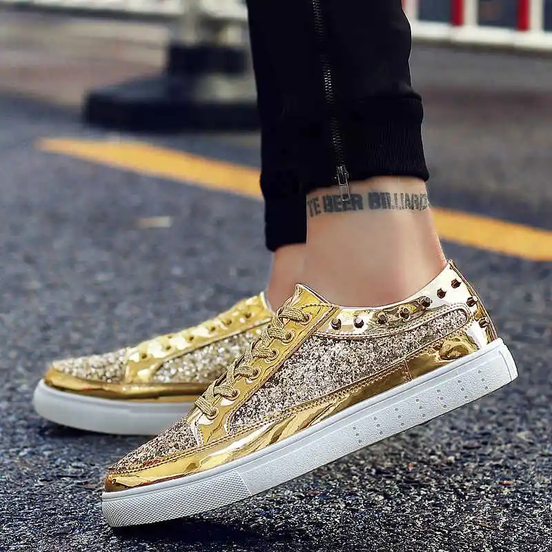 

Ladiea Mesh Sneakers Hip Hop Brand Tennis Sport Shoes Women Trekking Running Shoes Woman Gold Sports Sneakers for Women Tennis
