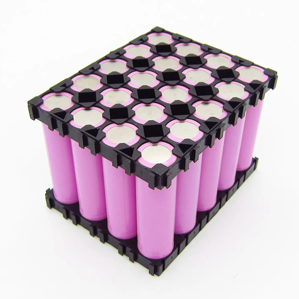 

Battery Cells Plastic Holder 4x5 Slots Rechargeable Batteries Stand Rack Storage Bracket