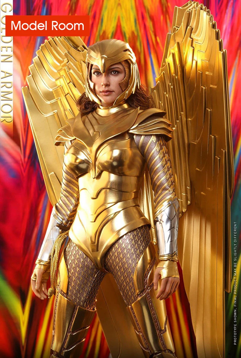 Лидер продаж игрушки MMS577 1/6 чудо-девушка Золотая броня фигурка модели 12 дюймов
