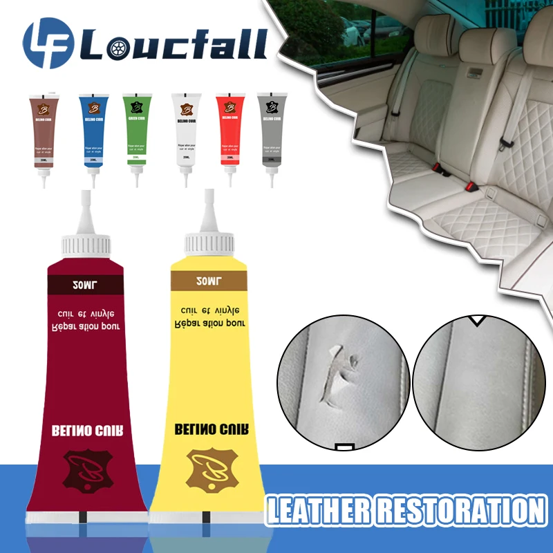 

20ml Leather Repair Gel Repair Home Car Seat Leather Complementary Repair Refurbishing Cream Paste Leather Cleaner Tools