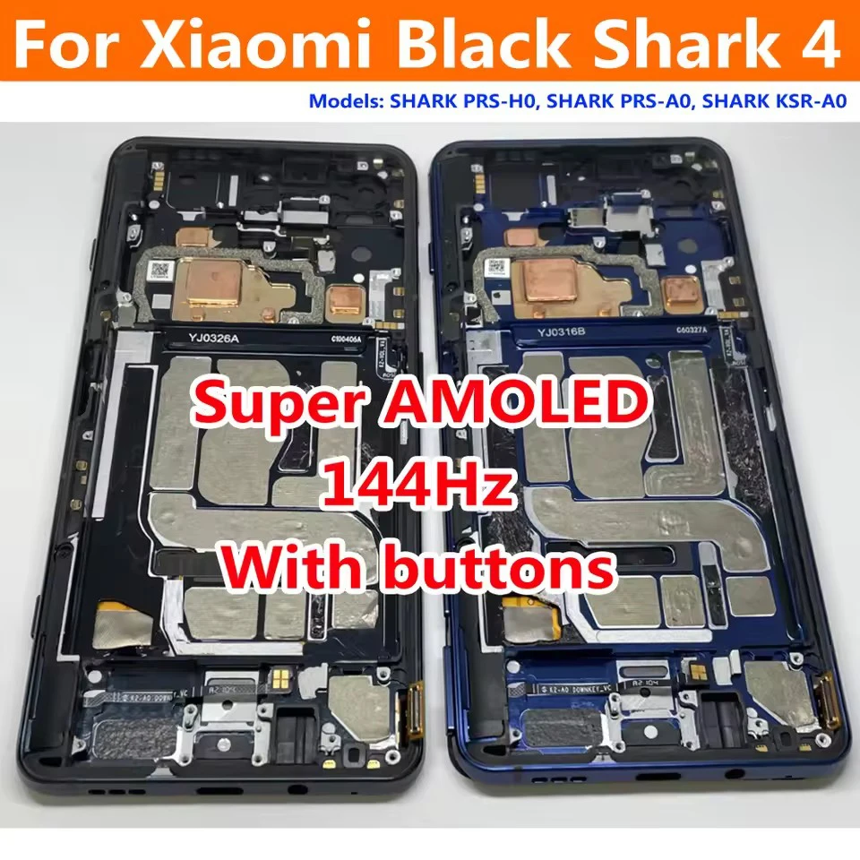 6,67 "Лучший Super AMOLED ЖК-дисплей для Xiaomi Black Shark 4, дисплей ...