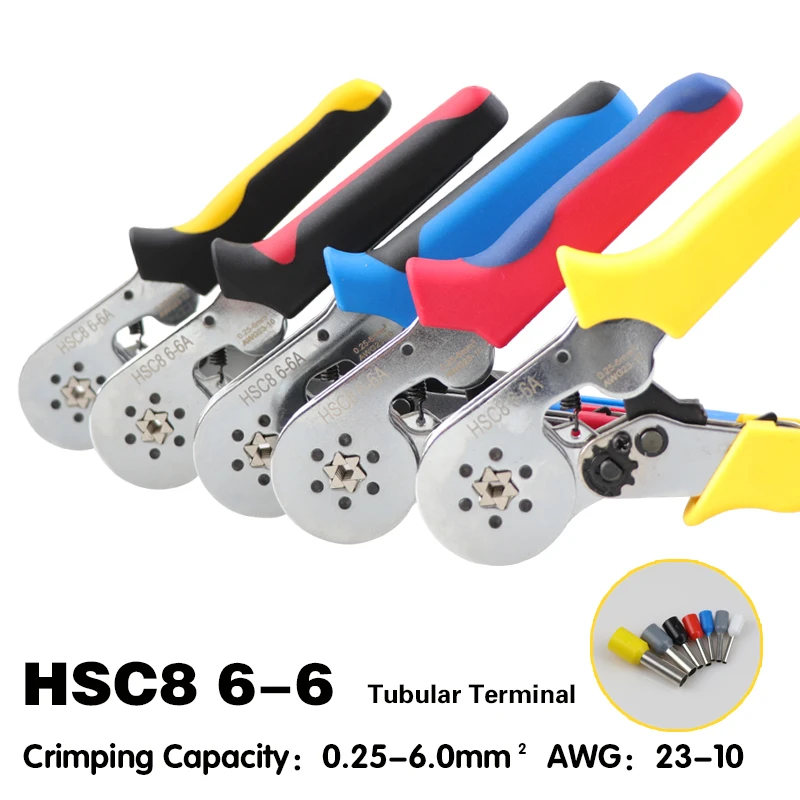 

Crimping Tool hsc8 6-6 6-4 crimper kablo kesici pliers cable crimp tools plier wire cutter alicate crimpador alicates