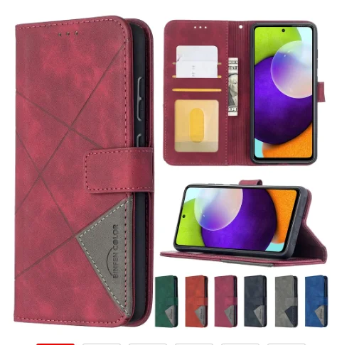 

Leather Wallet Phone Case For Samsung Galaxy A01 A02S A03S A10 A11 A12 A13 A21S A22 A31 A32 A33 A50 A51 A52 A53 A70 A71 A72