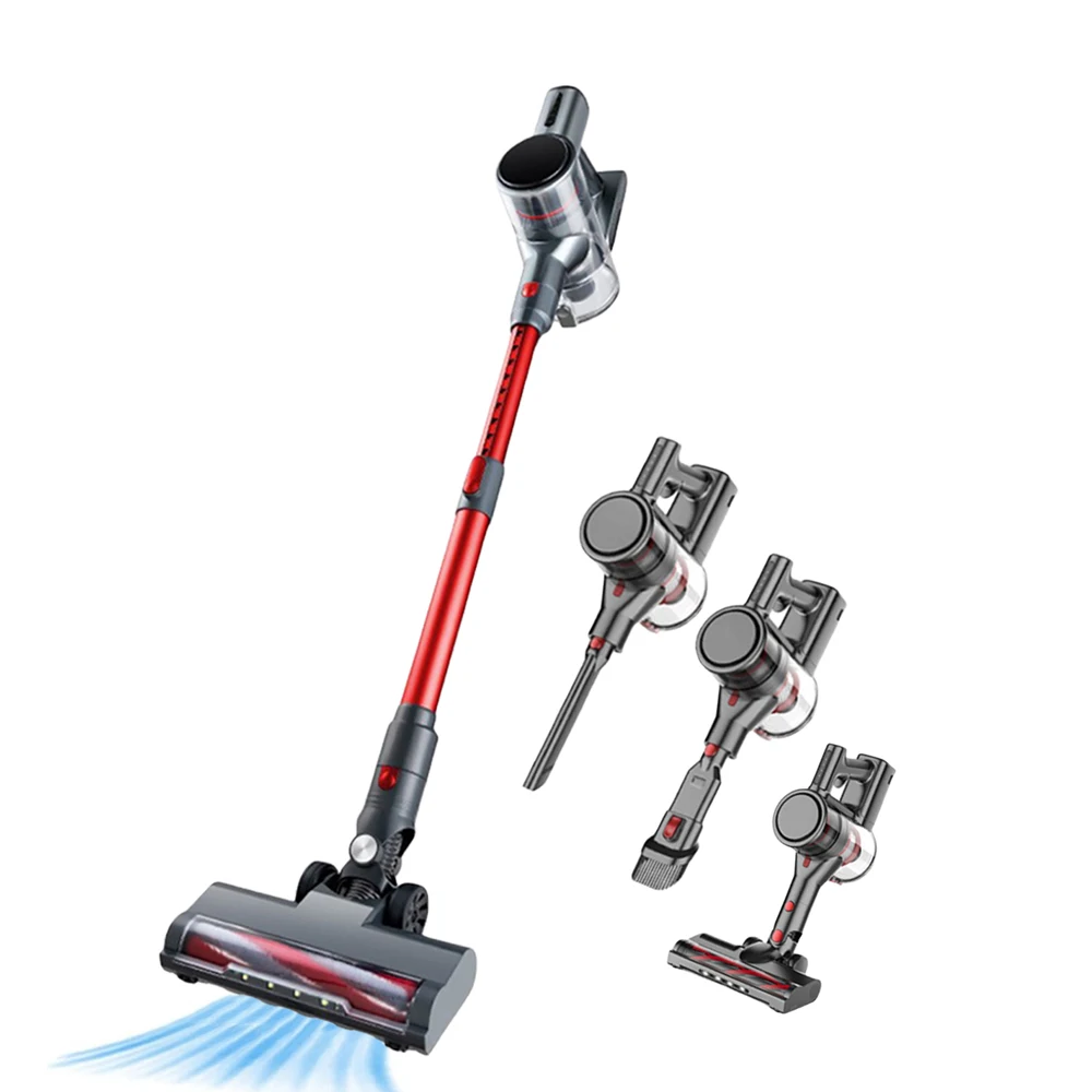 Вертикальный ручной пылесос 13 кПа мощный всасывающий 5 в 1 легкий для дома