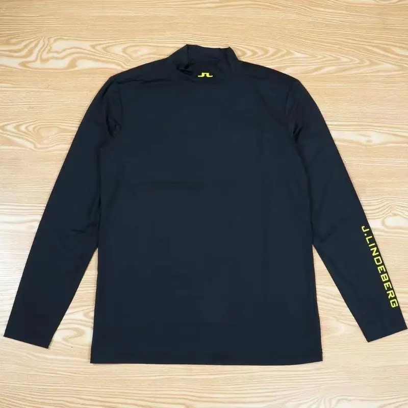 

JL Golf Wear Men Long Sleeve Summer Autumn Golf T-shirt 2023 New Round Neck Simple Golf Jersey