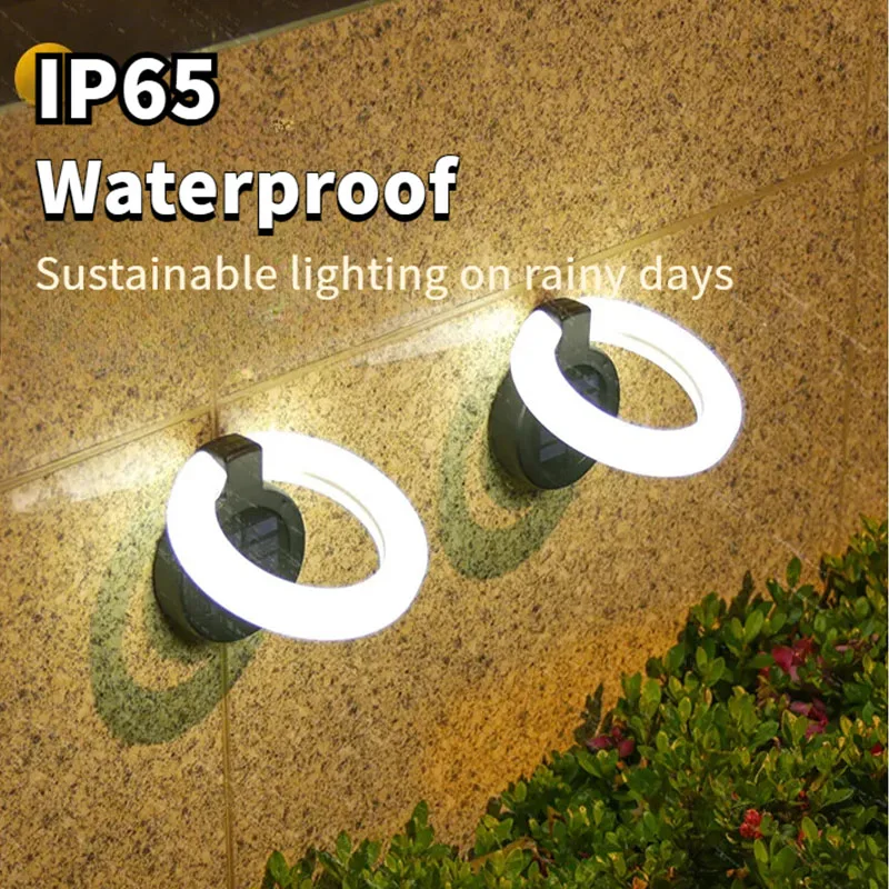 

Upgraded Solar Outdoor Wall Light Collapsible Waterproof Solar Step Stairs Lights 17 Leds Solar Ground Lights Pathway Yard Decor