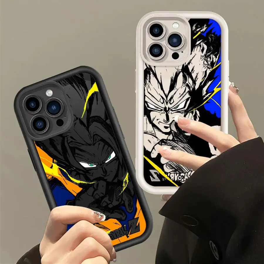 D-Dragons B-Balls Phone Case for Apple iPhone SE 12 Pro 15 16 ProMax 11 XS Max 13 Mini XR 14 Plus Soft Cover