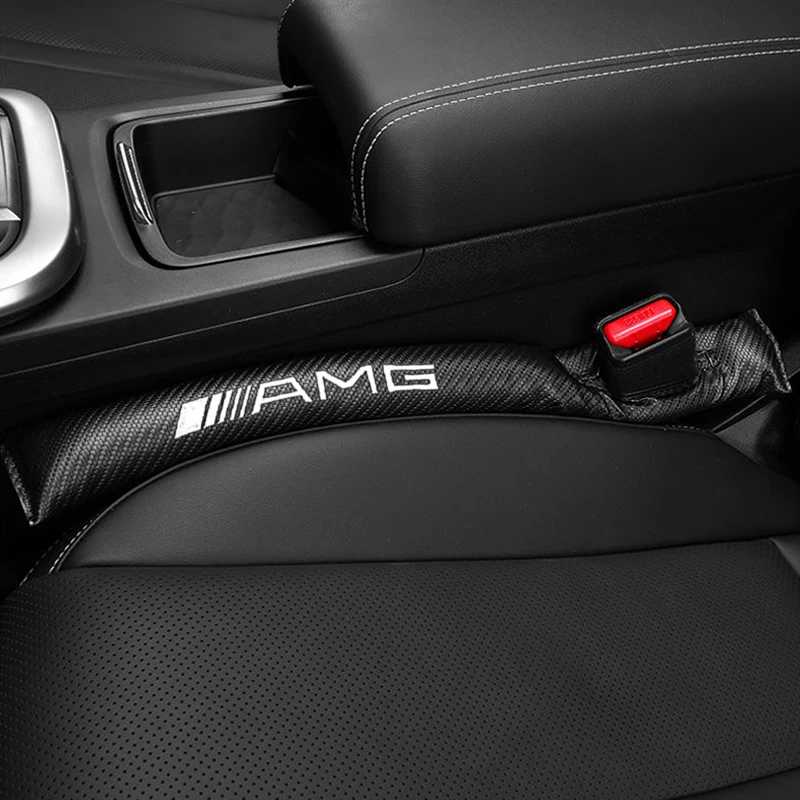 

1PCS Seat Gap Filler Soft Pad Crevice Padding Auto Interior Accessories For AMG Logo Style