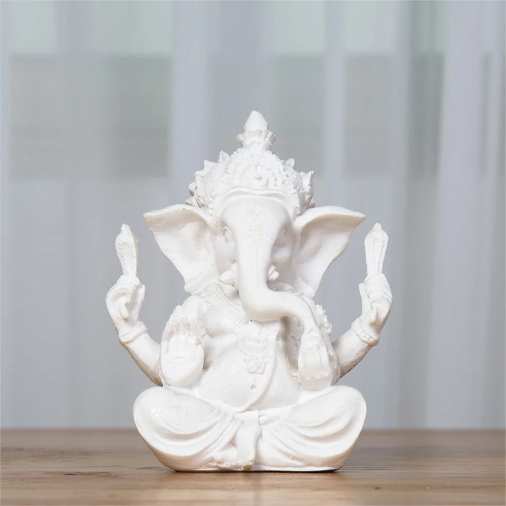 

Religious Hinduism Elephant Head Feng Shui Indian God Sculpture Sculpture Of Lord Ganesha Decorate Lucky Gifts Shiva