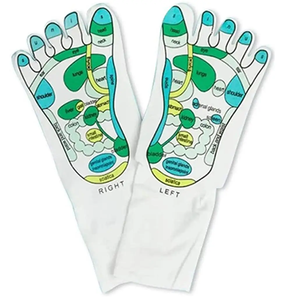 

Носки для акупрессуры, простой акупунктурный рефлексологический Носок, массажный аксессуар