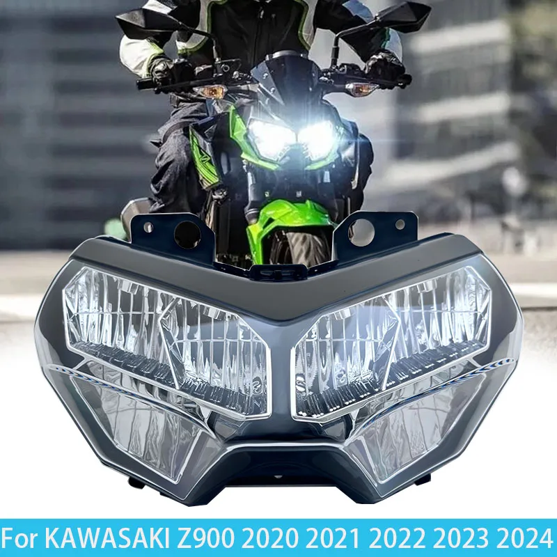 Для Kawasaki Z400 светодиодная фара 2018 2019 2020 2021 Z 2022 Передняя капота верхний нос