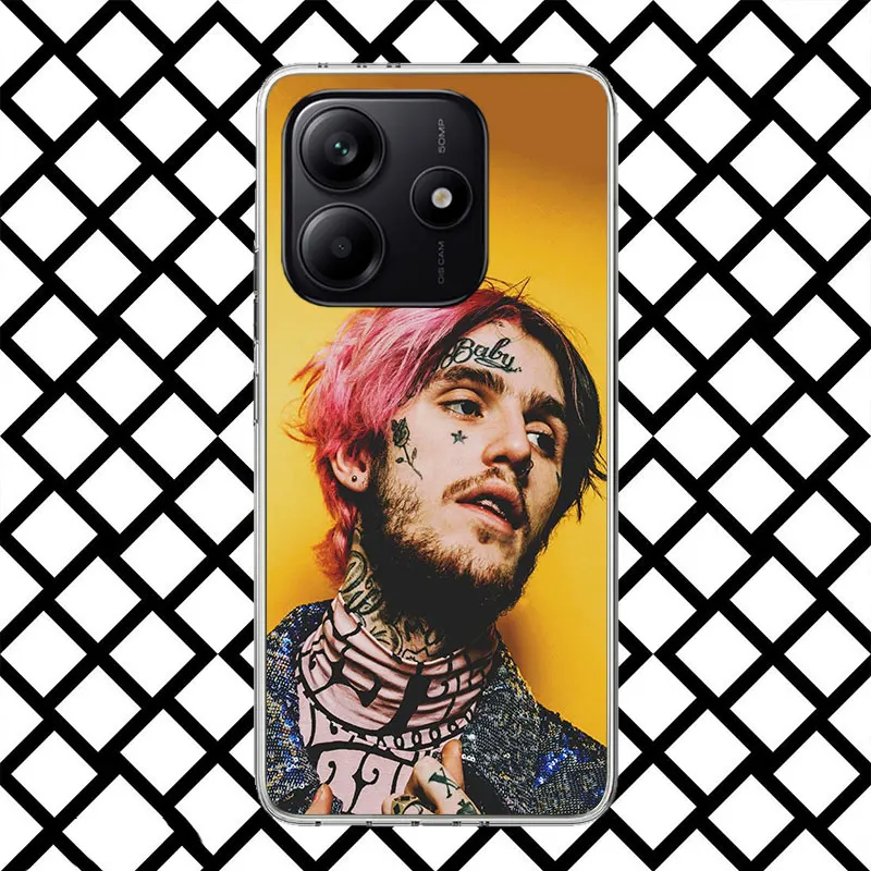 Фото Чехол для телефона Lil Peep Hellboy Love для Xiaomi Redmi Note 15 14 14S 13 12 12S 11 Pro Plus 11E 11T 11S 10S 5G, мягкий чехол Fundas Redmi №2