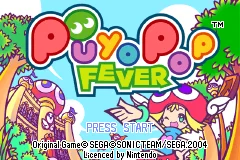 

32bit game card : Puyo Pop Fever ( USA Version!! English translation!! )