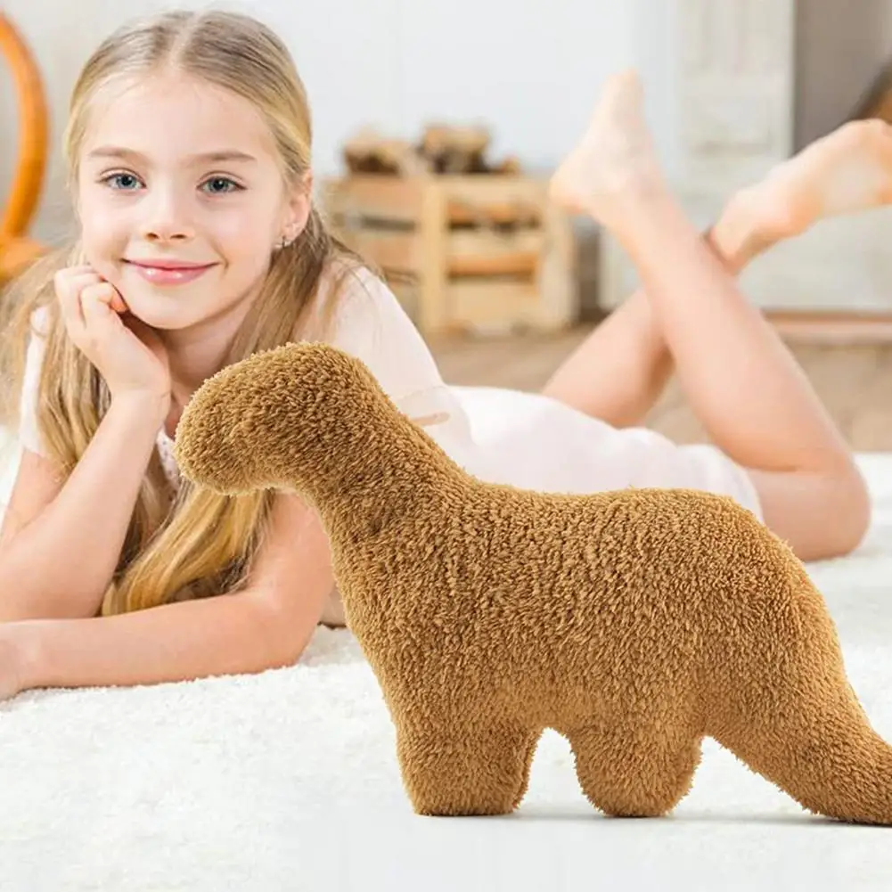 

Dinosaur Doll Soothing Toy Stuffed Animal Doll Fully Filled Dinosaur Chicken Nuggets Stuffed Doll Pillow Kids Supply