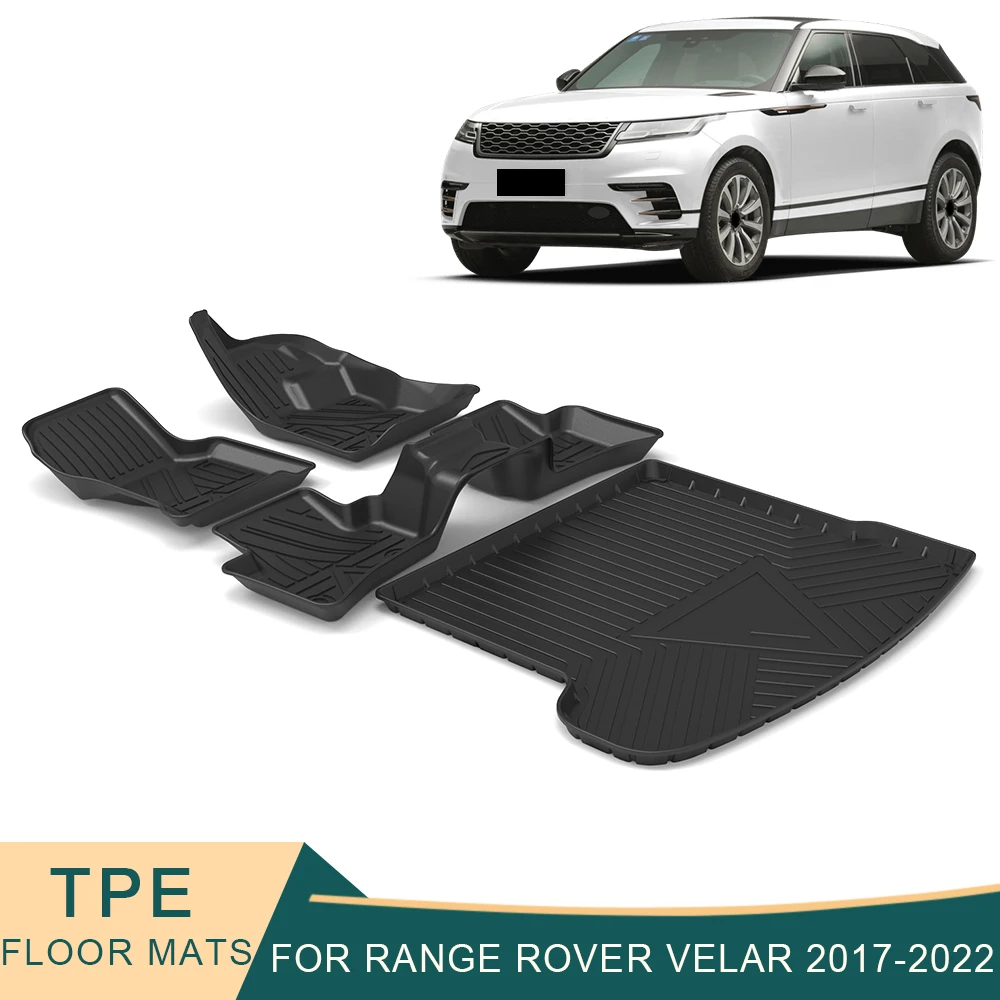 Автомобильные коврики для автомобилей Range Rover Velar L560 2017-2022 всесезонные из ТПЭ ног