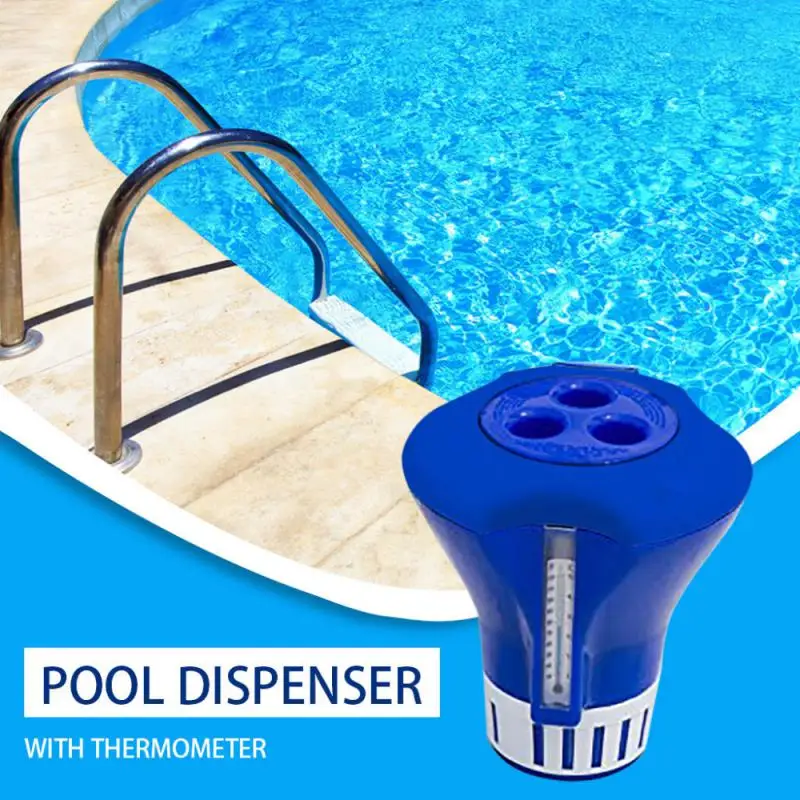 

8 inch Swimming Pool Floating Sterilizer Chlorine Chemical Tablet Tab Floater Dispenser Swimming Pool Accessories Cleaning Tool