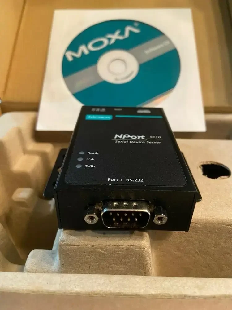 Новый сервер последовательных устройств Moxa NPort 5110A RS-232