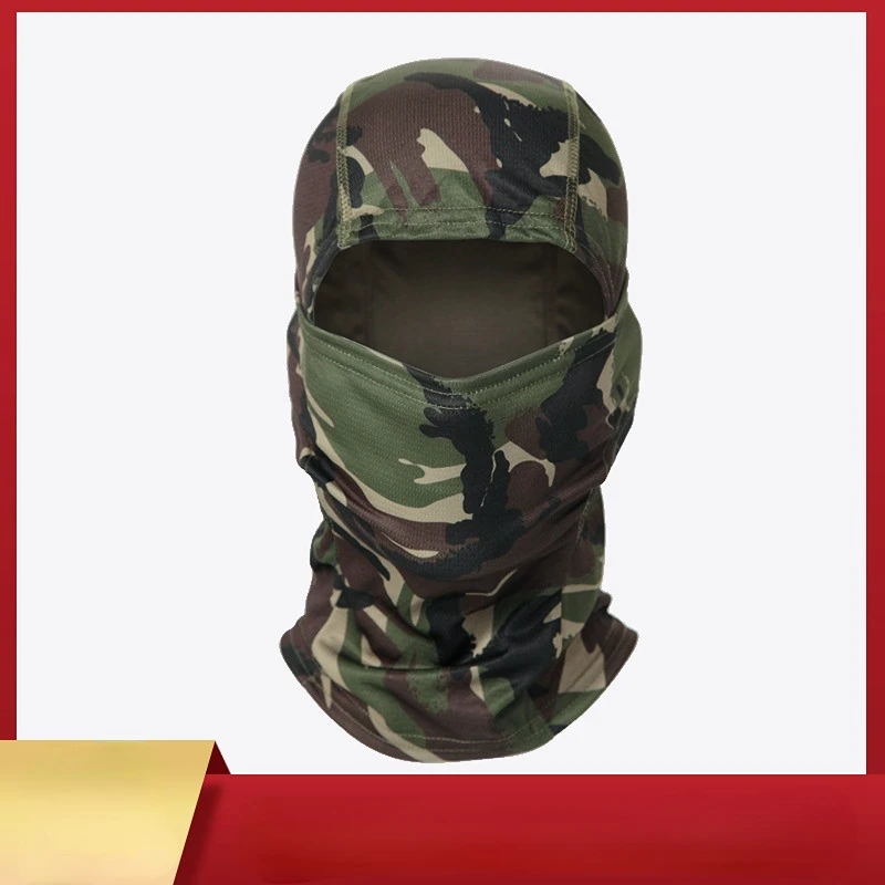 

Камуфляжная Балаклава, шарф на все лицо, лыжная, велосипедная, закрывающая все лицо, зимняя теплая шапка для шеи и головы, тактическая шапка для страйкбола, подкладка для шлема