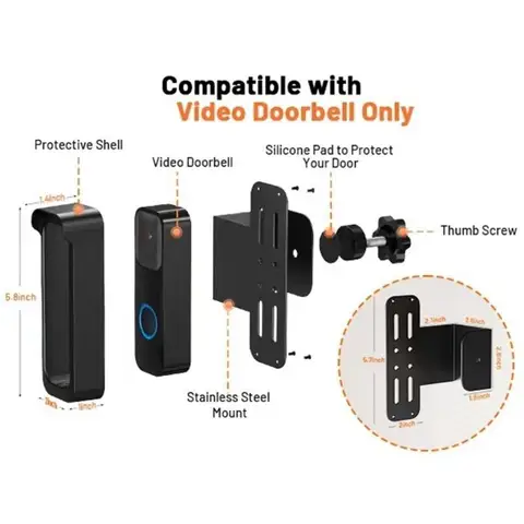 Защитный кронштейн для дверного звонка A2EB8NB901298