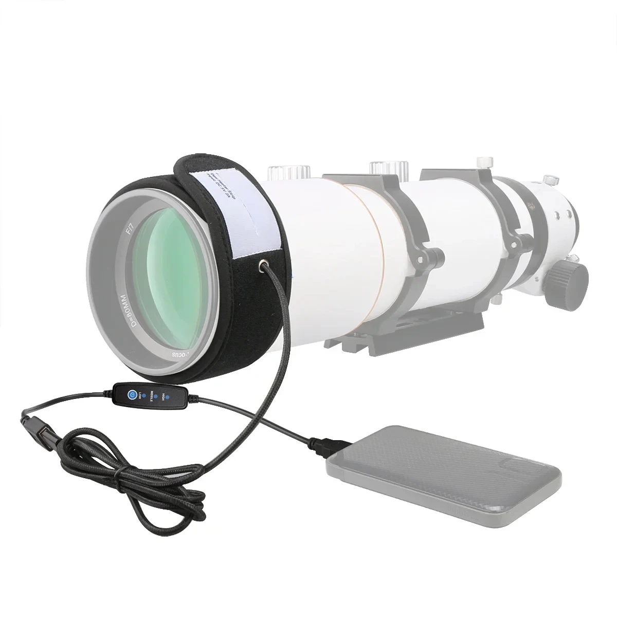 Телескоп SV550 122 мм F7 FPL51 Triplet APO с редуктором фокусировки SVBONY SV209 нагреватель