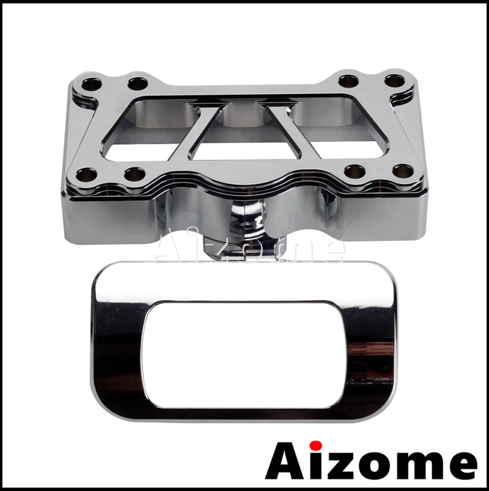 Motorcycle 25mm 28mm 32mm 38mm Handlebar Clamp Bar Risers Gauge Mount For Harley Softail M8 FXBB FXBR FXBRS FXST FXLRST 18-2022