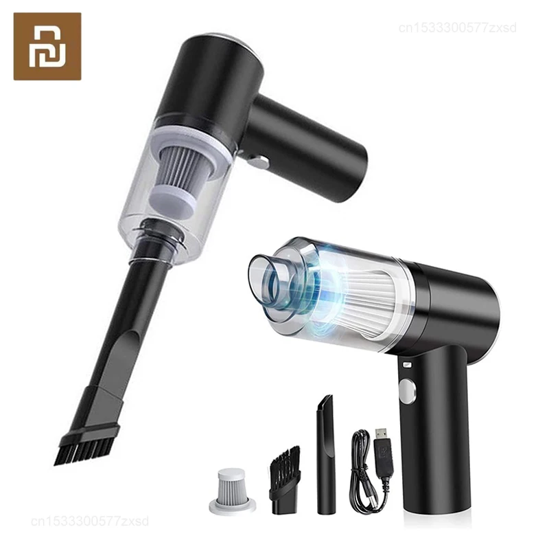 

Портативный пылесос для сухой и влажной уборки, 120 Вт, 9000 Па