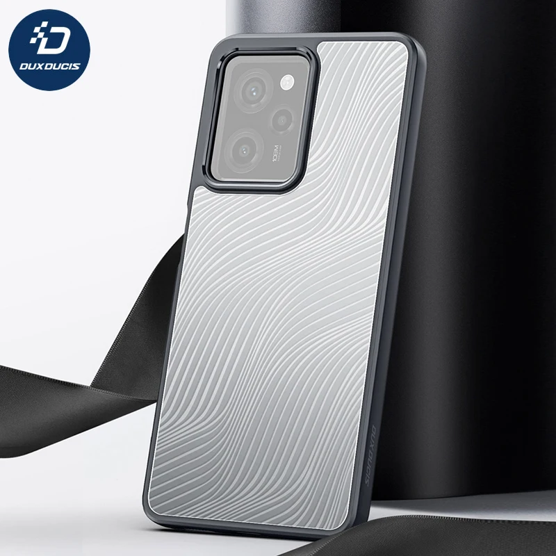 

For Xiaomi Redmi Note 12 Pro 5G Case DUX DUCIS Aimo Series PC+TPU Flowing Line Matte Anti-fingerprint Cover For POCO X5 Pro