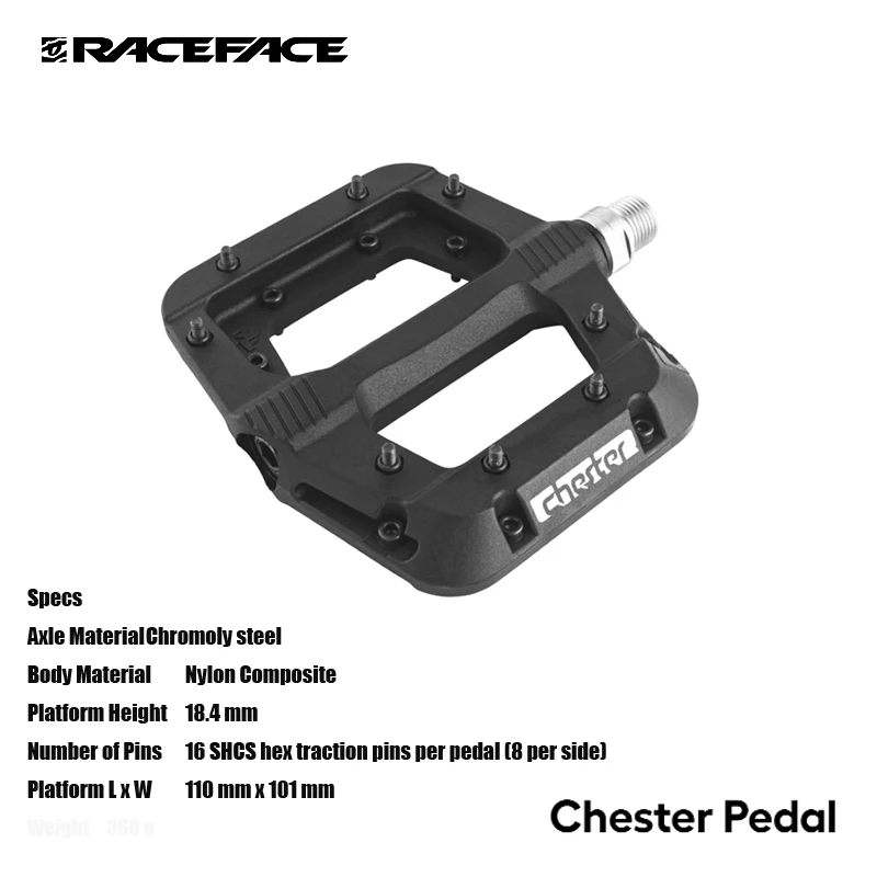 RACEFACE Chester Pedal Chromoly steel Axle Nylon Composite B
