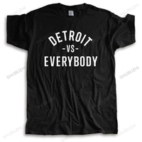 mens fashion brand t shirt detroit cotton loose t shirt vs everyone summer novelty direct delivery