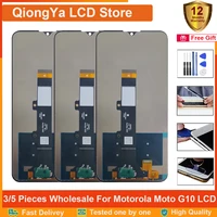 wholesale original 6 5 g10 display for motorola moto g10 lcd xt2127 xt2127 1 g10 power lcd and touch screen digitizer assembly