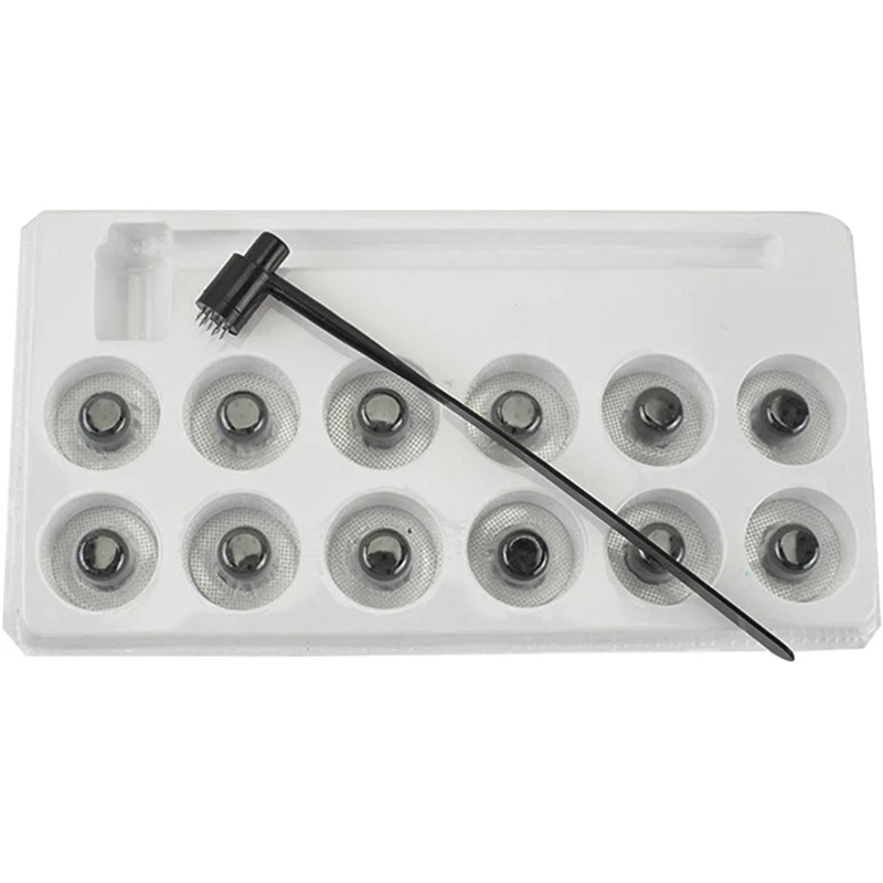 7 звезд игла и цветок сливы дермальный молоток для дома семь набор игл (1 коробка (12