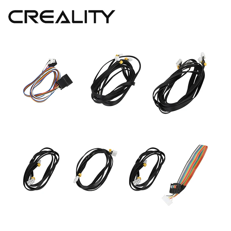 

Деталь для 3D-принтера Creality Ender-5 Plus, комбинированный посылка, экранный кабель, моторный кабель, лимитирующий кабель