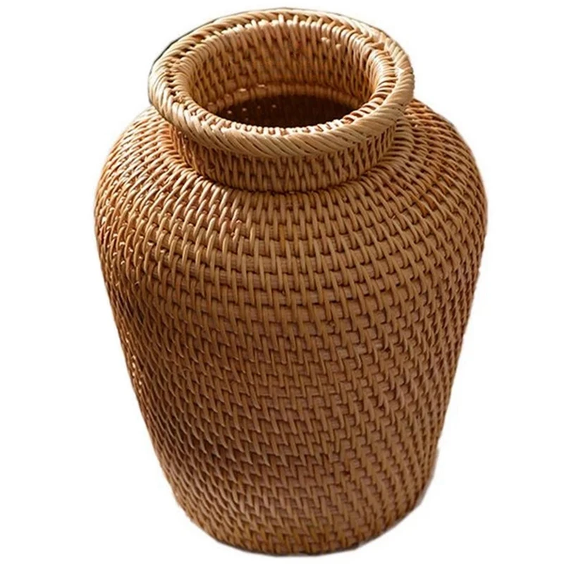 

2 шт., плетеная корзина из ротанга