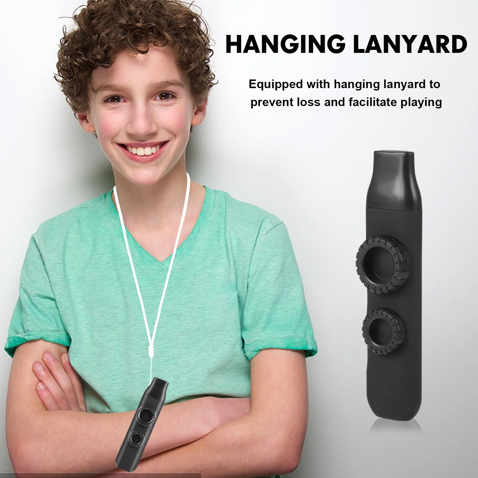 Ремешок для музыкальных инструментов Kazoo с двойным отверстием свисток Kazzoo Kazoos