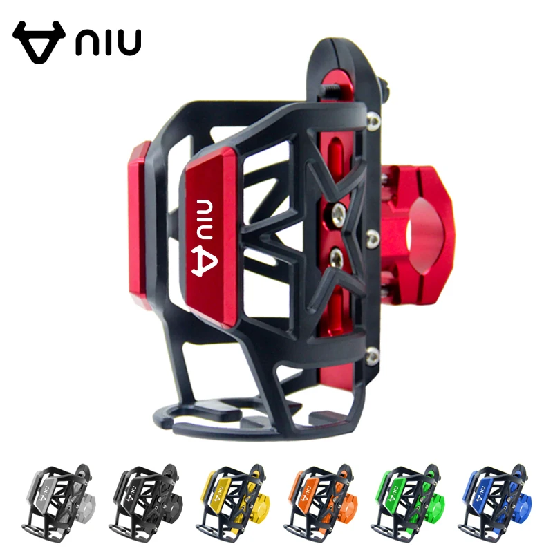 

For NIU M1 M+ N1S NGT N1 U1 U+ US U+a U+b UQI Accessories Motorcycle Beverage Water Bottle Cage Drink Cup Holder Sdand Mount