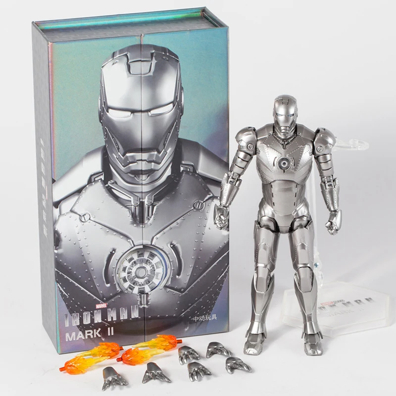 

ZD Toys Iron Man Mark II MK 2 7" Action Figure Collection