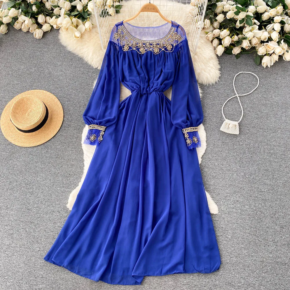 

Summer Dress Sandals Ladies 2023 Summer Dress Women 2023 High Quality Luxury Long Veiled Dresses Sets Large Size Dresses
