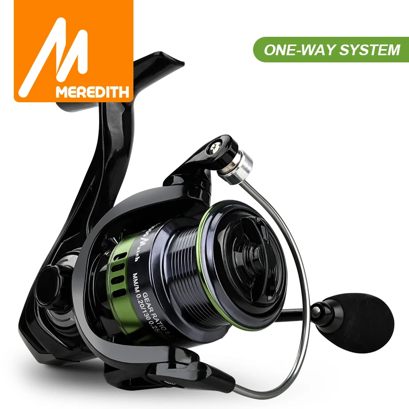 MEREDITH GRIPEN Series Stainless Steel Bearing Spinning Fishing Reel 16KG Max Washer Drag For Sea Fishing Carp speed ratio 5.2:1