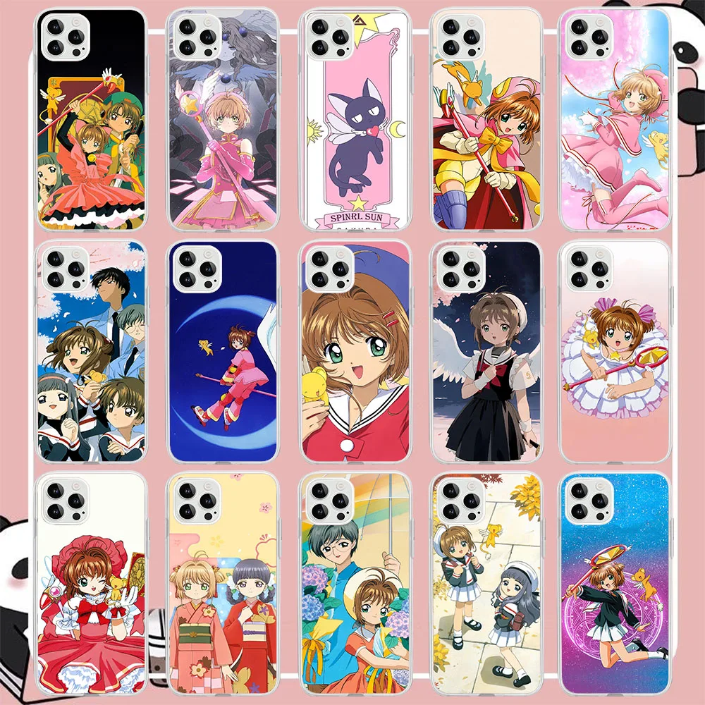 Силиконовый чехол BK-57 Cardcaptor Sakura для Tecno POP 4 AIR 5 LTE 5P Spark 6 7 7T 7P 8 8C 8P GO Pro