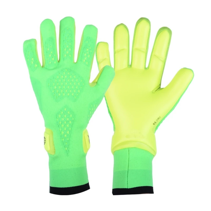 

Футбольные перчатки, перчатки для вратаря с защитой запястья, прочные зажимы 094C