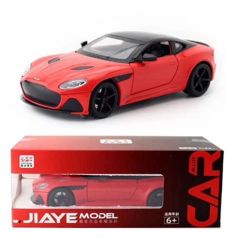 Модель автомобиля Aston Martin DBS Superlaggera из сплава в масштабе 1:22 литой металлический