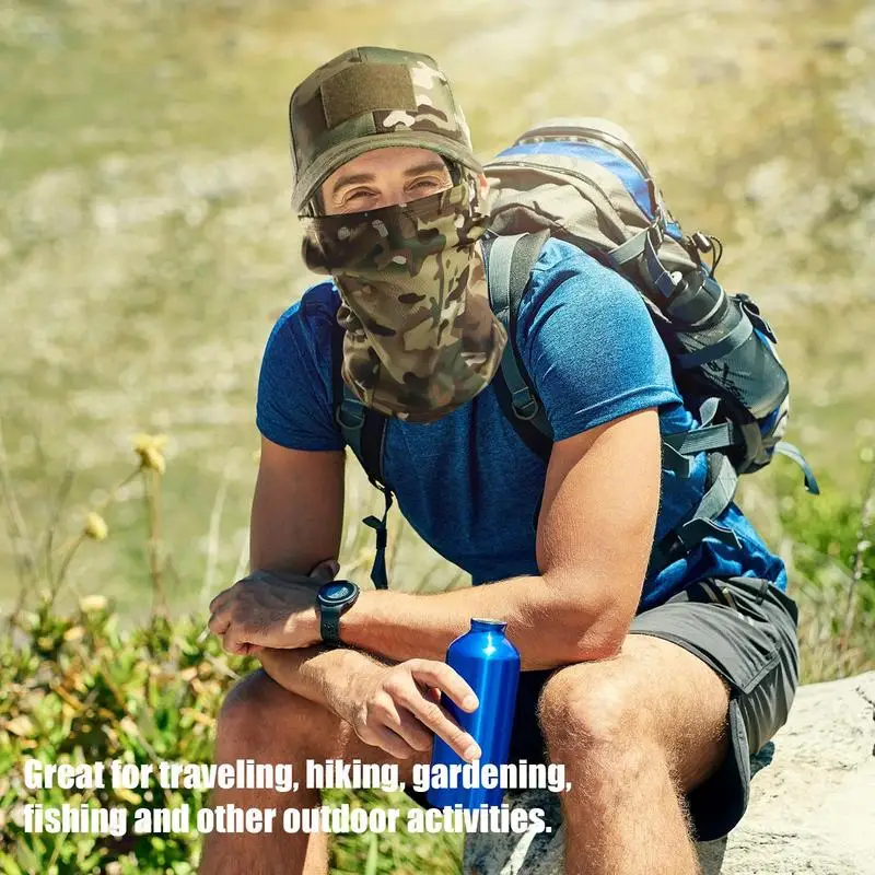 Гетры для шеи мужчин летние банданы с защитой от ультрафиолета охотничий щиток