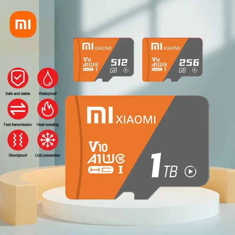 

Xiaomi Class 10 Micro TF Sd Memory Card 32GB 64GB 128GB 256GB 512GB 1TB Mini TF sd Card cartao de memoria For Phone Table PC