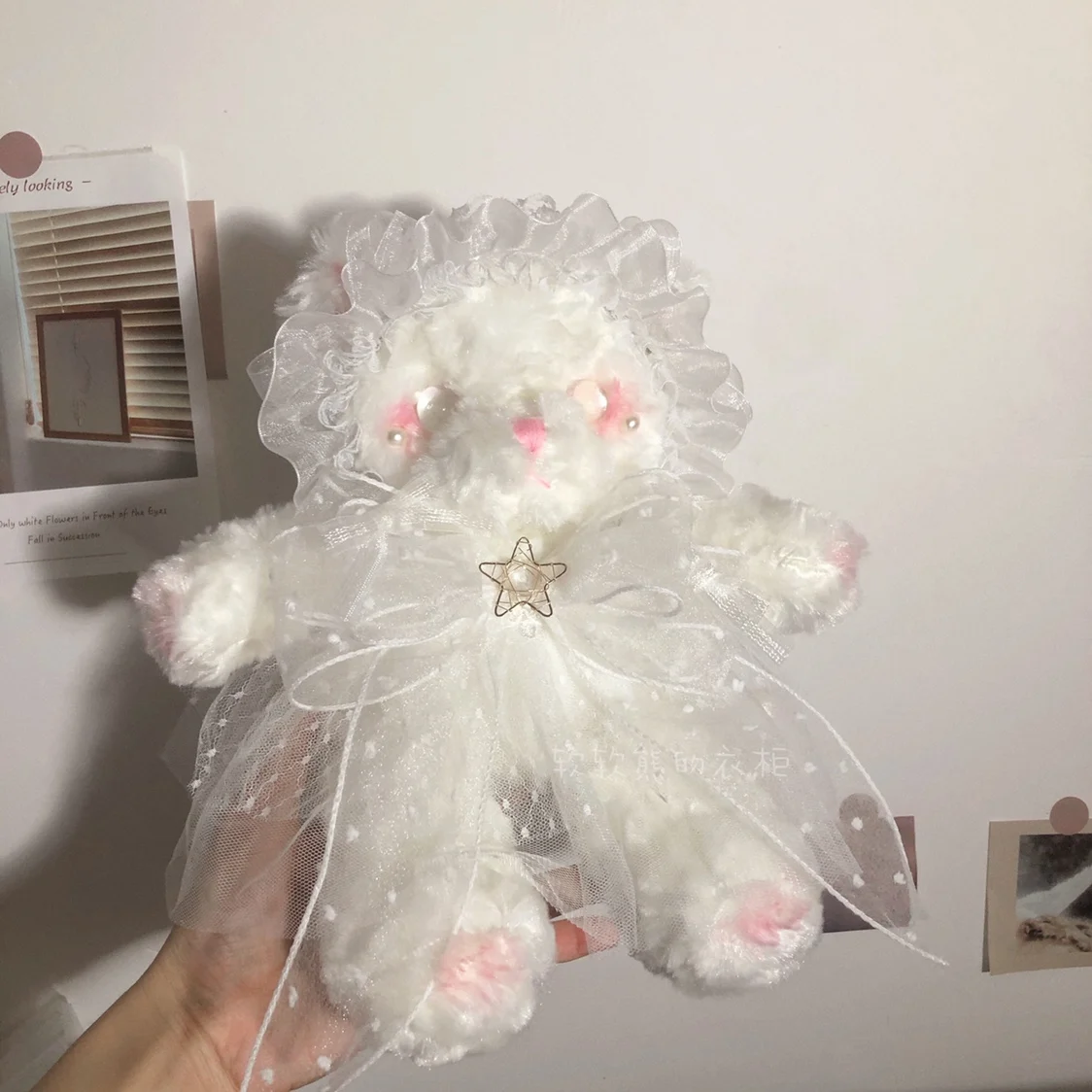 

Hand made bears Lolita Xiong Bao original flower marry miss bear take fulla dust oblique satchel cute doll package