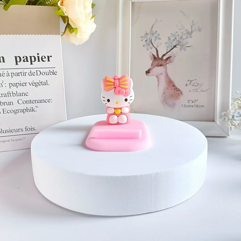 Держатель для планшета Sanrio с мультяшным аниме Hello Kitty настольная подставка из ПВХ