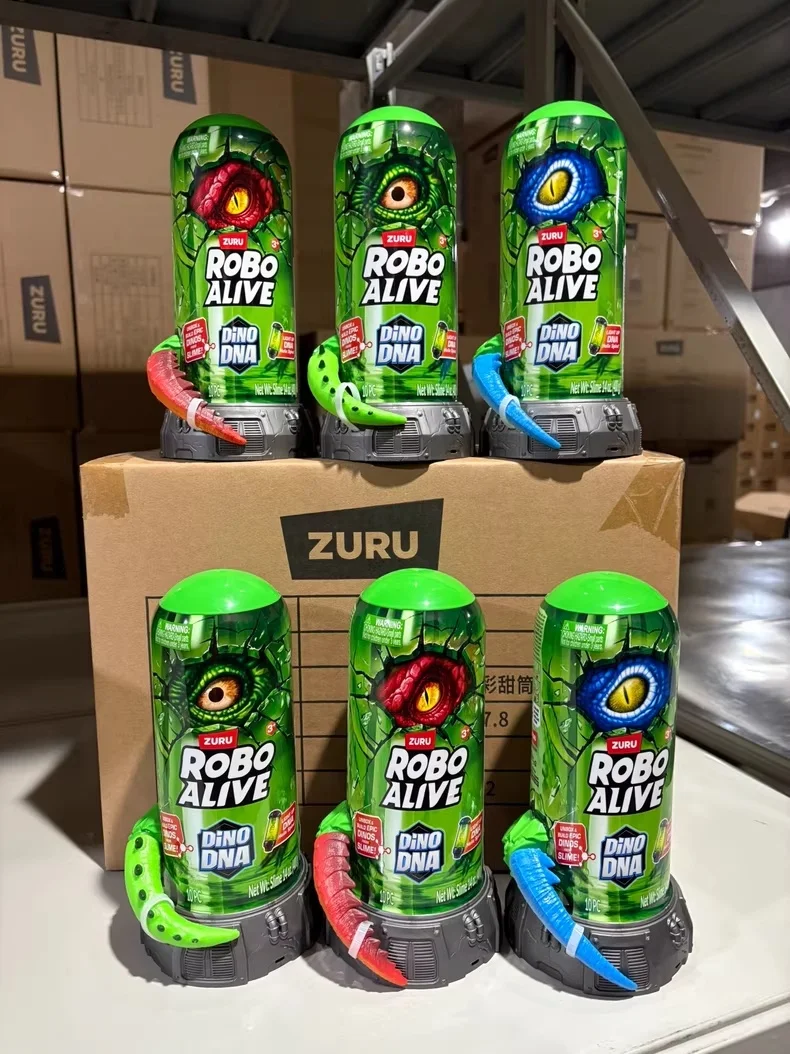 Фото Коллекционная игрушка Zuru Robo Alive Dino DNA Surprise Blind Box: Драконы и динозавры для поиска сокровищ, модная модель, идеальный подарок №4