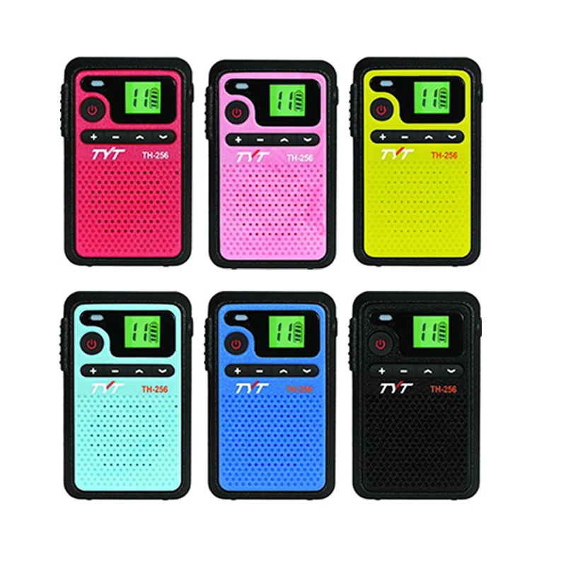 

TYT TH-256 Mini Walkie Talkie перезаряжаемые рации 400-470 МГц, Большая дальность, портативная двухсторонняя рация для отеля
