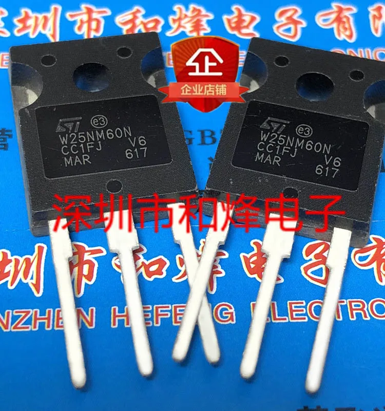 5ШТ W25NM60N STW25NM60N TO-247 650V 20A