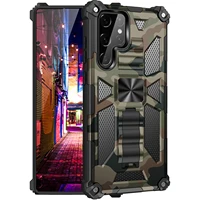 keysion camouflage shockproof case for samsung galaxy s22 ultra s21 s20 fe built in kickstand case for galaxy note 20 ultra