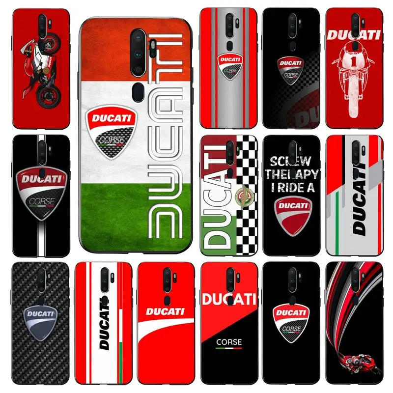 

D-Ducaties Phone Case for Vivo Y91C Y11 17 19 17 67 81 Oppo A9 2020 Realme c3